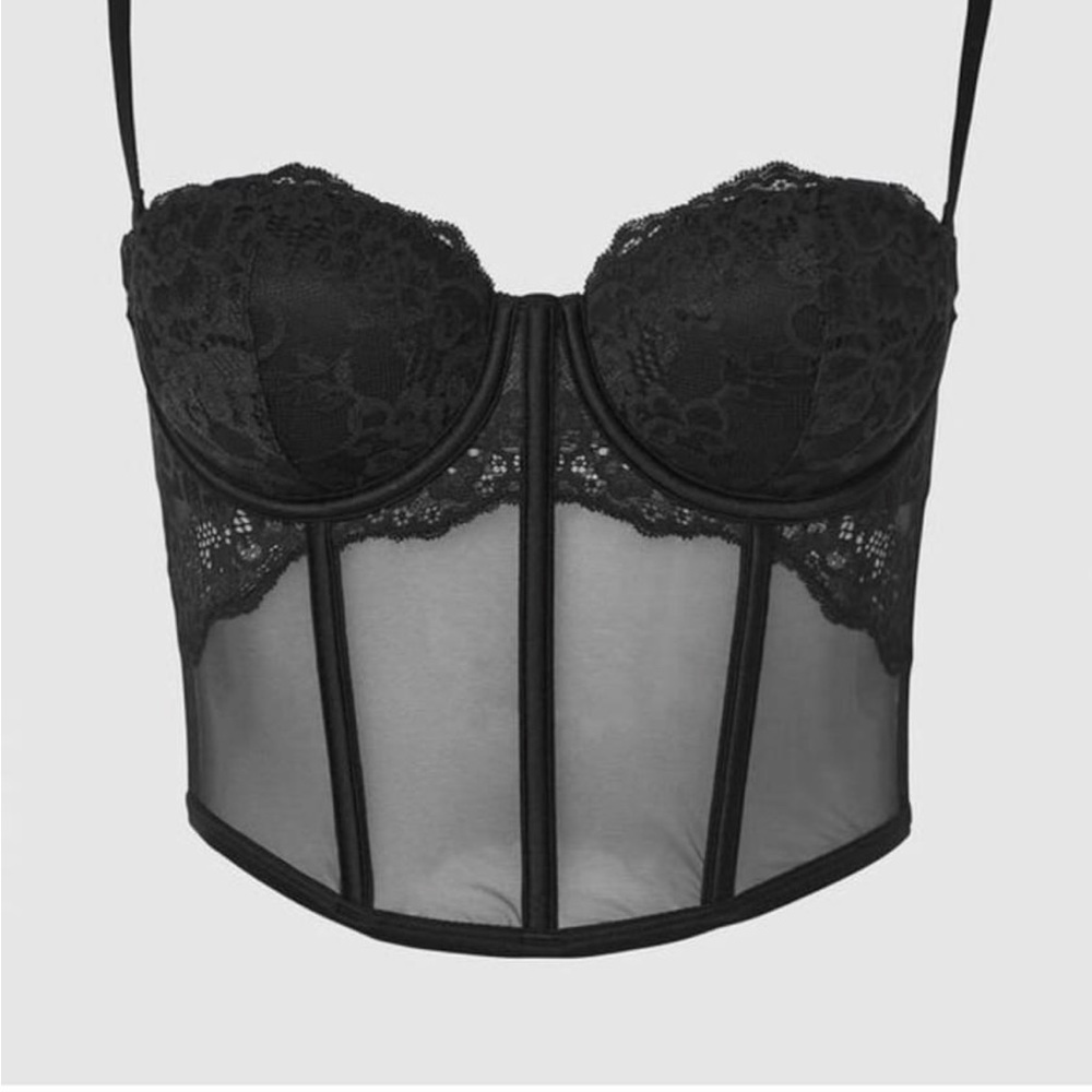 Strap/strapless corset top size SMALL
